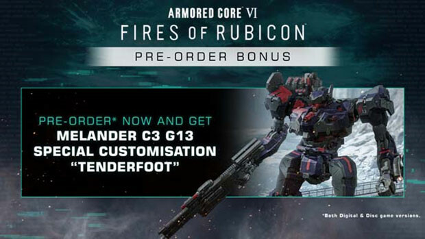 ARMORED CORE VI FIRES OF RUBICON” Releasing Worldwide on 25th