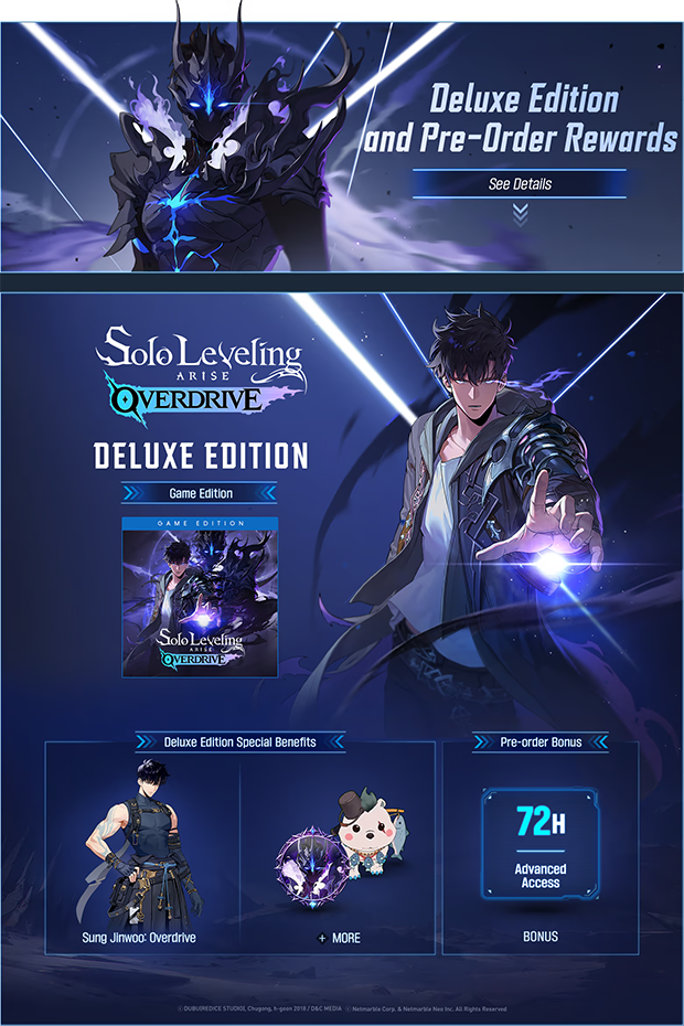 Solo Leveling:ARISE OVERDRIVE - Deluxe Edition